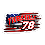 Thibeault Racing | 2023 | Sticker 2 - white matte