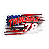 Thibeault Racing | 2023 | Sticker 2 - transparent glossy