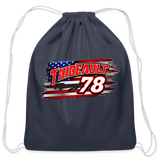 Thibeault Racing | 2023 | Cotton Drawstring Bag - navy