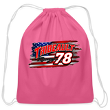 Thibeault Racing | 2023 | Cotton Drawstring Bag - pink