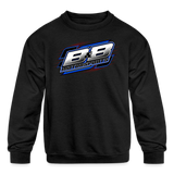 B2B Motorsports | 2023 | Youth Crewneck Sweatshirt - black