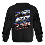 B2B Motorsports | 2023 | Youth Crewneck Sweatshirt - black