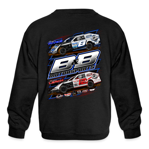 B2B Motorsports | 2023 | Youth Crewneck Sweatshirt - black