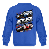 B2B Motorsports | 2023 | Youth Crewneck Sweatshirt - royal blue