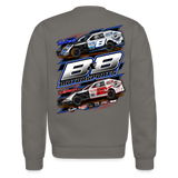 B2B Motorsports | 2023 | Adult Crewneck Sweatshirt - asphalt gray