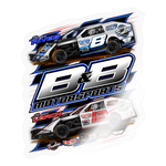 B&B Motorsports | 2023 | Sticker 2 - transparent glossy