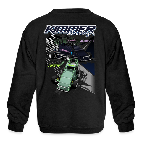 Kimmer Racing | 2023 | Youth Crewneck Sweatshirt - black