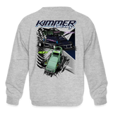 Kimmer Racing | 2023 | Youth Crewneck Sweatshirt - heather gray