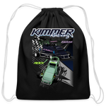Kimmer Racing | 2022 | Cotton Drawstring Bag - black