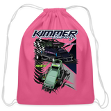 Kimmer Racing | 2022 | Cotton Drawstring Bag - pink