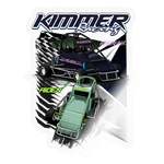 Kimmer Racing | 2023 | Sticker - transparent glossy