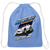 Manny Dias | 2023 | Cotton Drawstring Bag - carolina blue