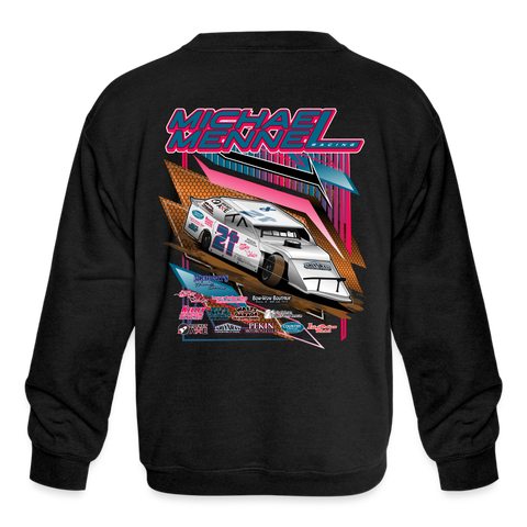 Michael Mennel | 2023 | Youth Crewneck Sweatshirt - black