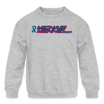 Michael Mennel | 2023 | Youth Crewneck Sweatshirt - heather gray