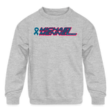 Michael Mennel | 2023 | Youth Crewneck Sweatshirt - heather gray