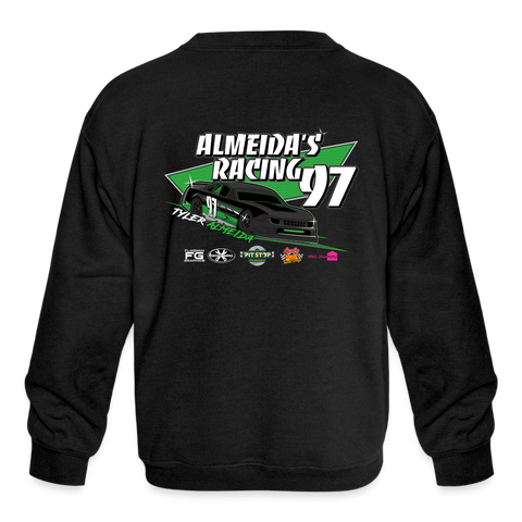 Tyler Almeida | 2023 | Youth Crewneck Sweatshirt - black