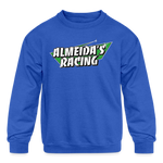 Tyler Almeida | 2023 | Youth Crewneck Sweatshirt - royal blue