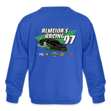 Tyler Almeida | 2023 | Youth Crewneck Sweatshirt - royal blue