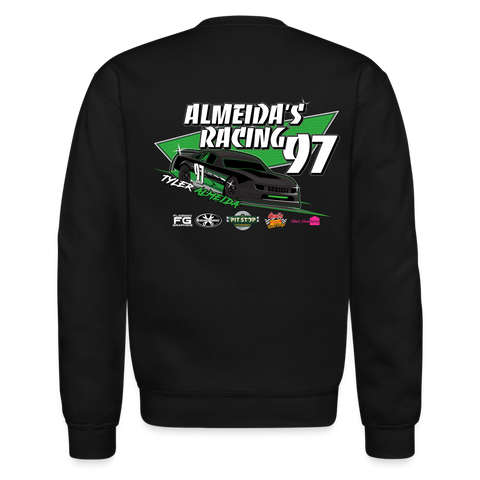 Tyler Almeida | 2023 | Adult Crewneck Sweatshirt - black