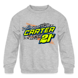 Logan Carter | 2023 | Youth Crewneck Sweatshirt - heather gray