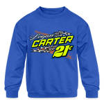 Logan Carter | 2023 | Youth Crewneck Sweatshirt - royal blue