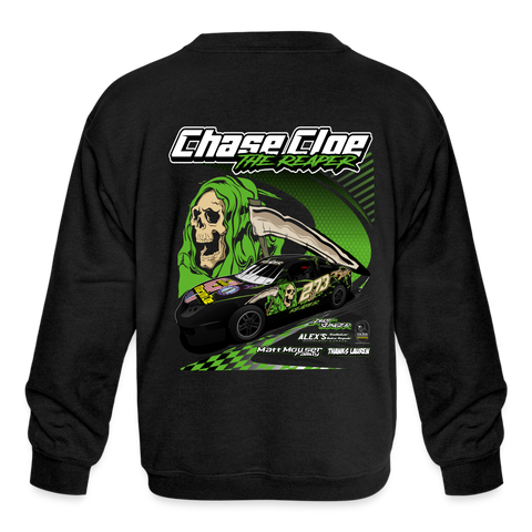 Chase Cloe | 2023 | Youth Crewneck Sweatshirt - black