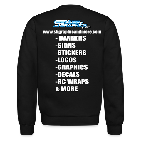 Steven Hulbert Graphics | 2023 | Adult Crewneck Sweatshirt - black