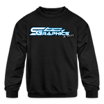 Steven Hulbert Graphics | 2023 | Youth Crewneck Sweatshirt - black