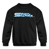 Steven Hulbert Graphics | 2023 | Youth Crewneck Sweatshirt - black