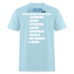 Steven Hulbert Graphics | 2023 | Adult T-Shirt - powder blue