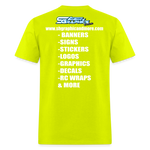 Steven Hulbert Graphics | 2023 | Adult T-Shirt - safety green