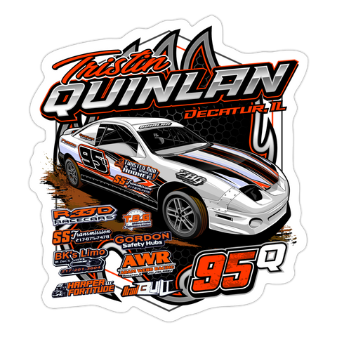 Tristin Quinlan | 2023 | Sticker 2 - white matte