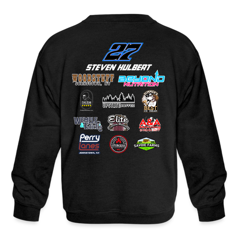 Steven Hulbert | 2023 | Youth Crewneck Sweatshirt - black