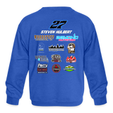 Steven Hulbert | 2023 | Youth Crewneck Sweatshirt - royal blue