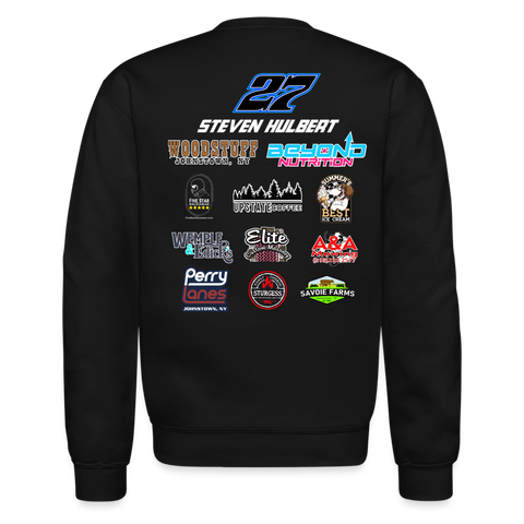 Steven Hulbert | 2023 | Adult Crewneck Sweatshirt - black