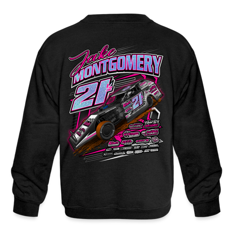 Jake Montgomery | 2023 | Youth Crewneck Sweatshirt - black