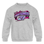 Jake Montgomery | 2023 | Youth Crewneck Sweatshirt - heather gray