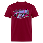 Jake Montgomery | 2023 | Adult T-Shirt - burgundy