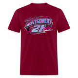 Jake Montgomery | 2023 | Adult T-Shirt - burgundy