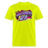 Jake Montgomery | 2023 | Adult T-Shirt - safety green