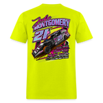 Jake Montgomery | 2023 | Adult T-Shirt - safety green