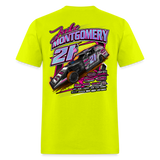 Jake Montgomery | 2023 | Adult T-Shirt - safety green