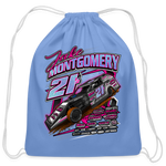 Jake Montgomery | 2023 | Cotton Drawstring Bag - carolina blue