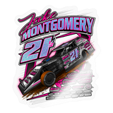 Jake Montgomery | 2023 | Sticker 2 - transparent glossy